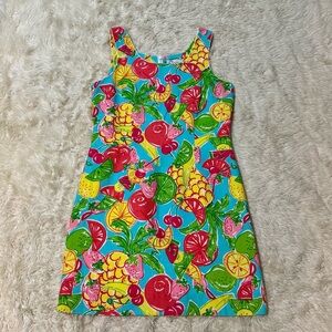 Lilly Pulitzer Multicolor Fruit Print Dress